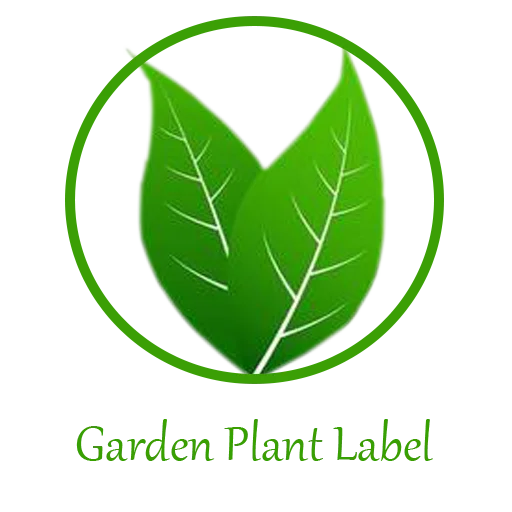 icône d'étiquette de plante de jardin