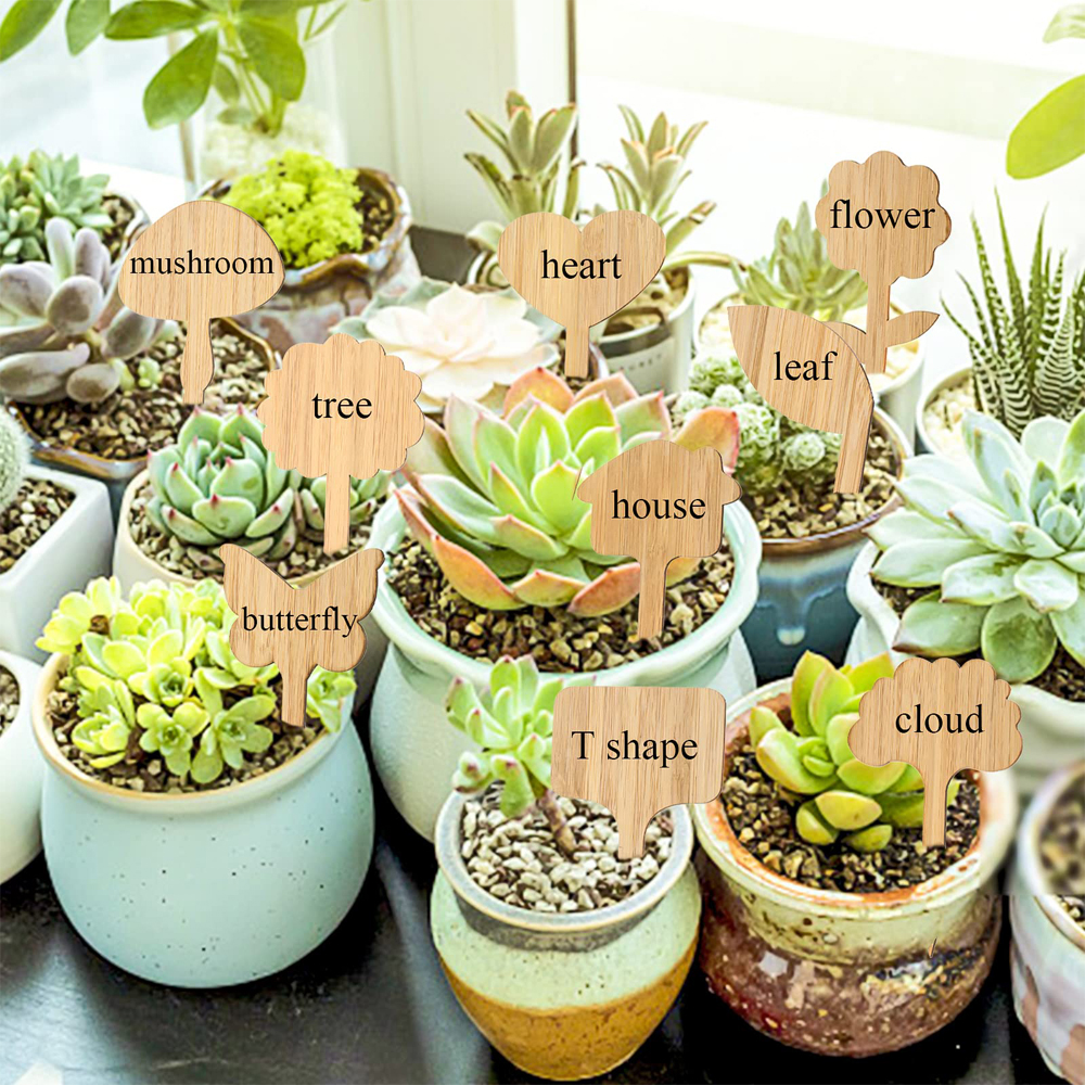 Custom Bamboo Plant Labels
