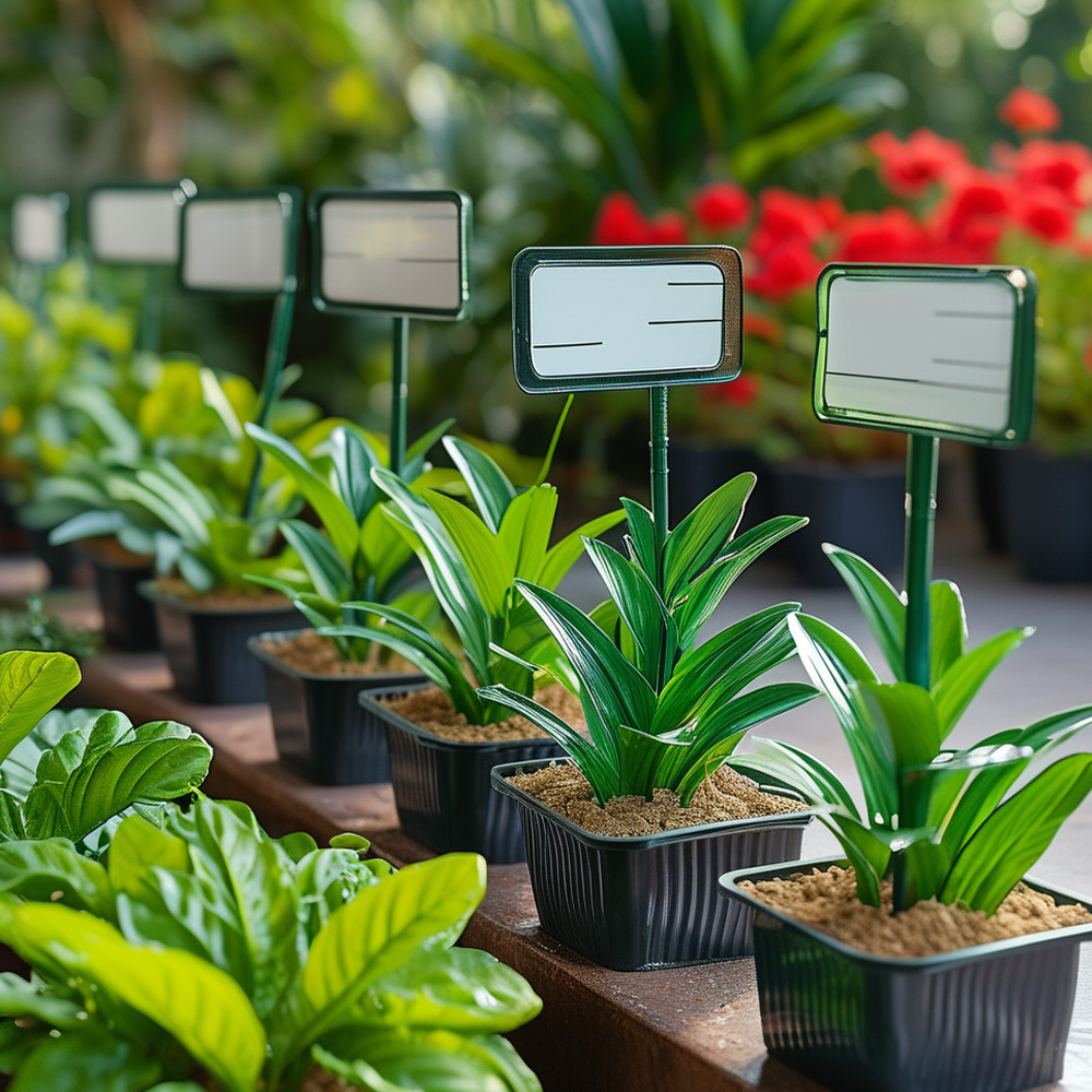 Permanently garden Plastic plant labels markers
