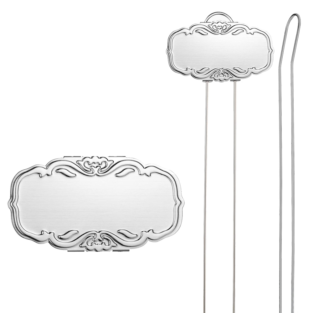 Stainless Steel DIY Waterproof Garden Plant Markers