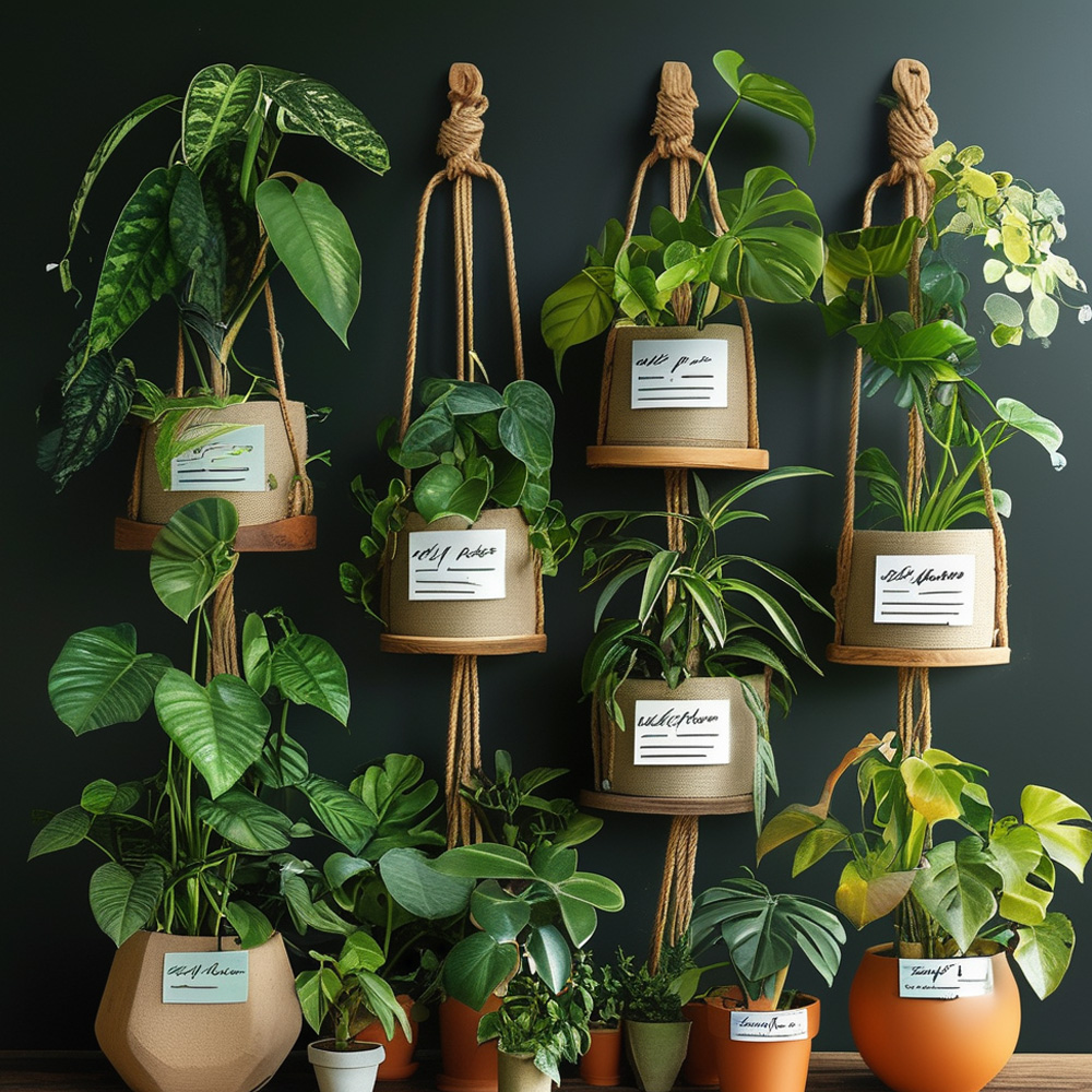 labels for a plant