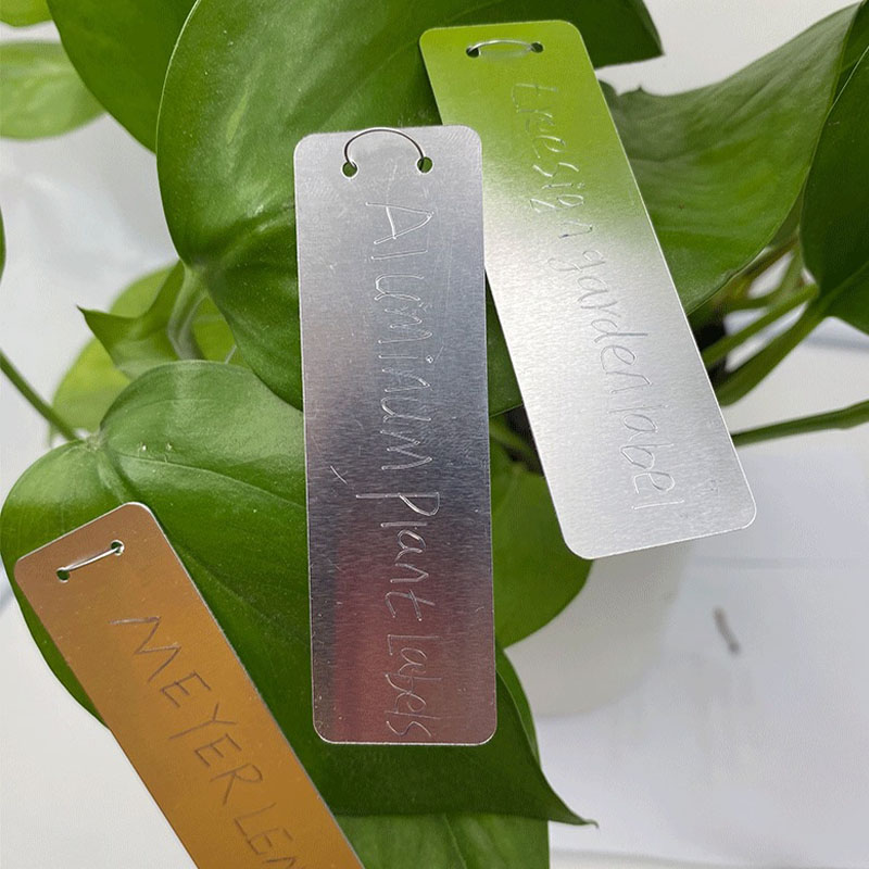 plant aluminum tag
